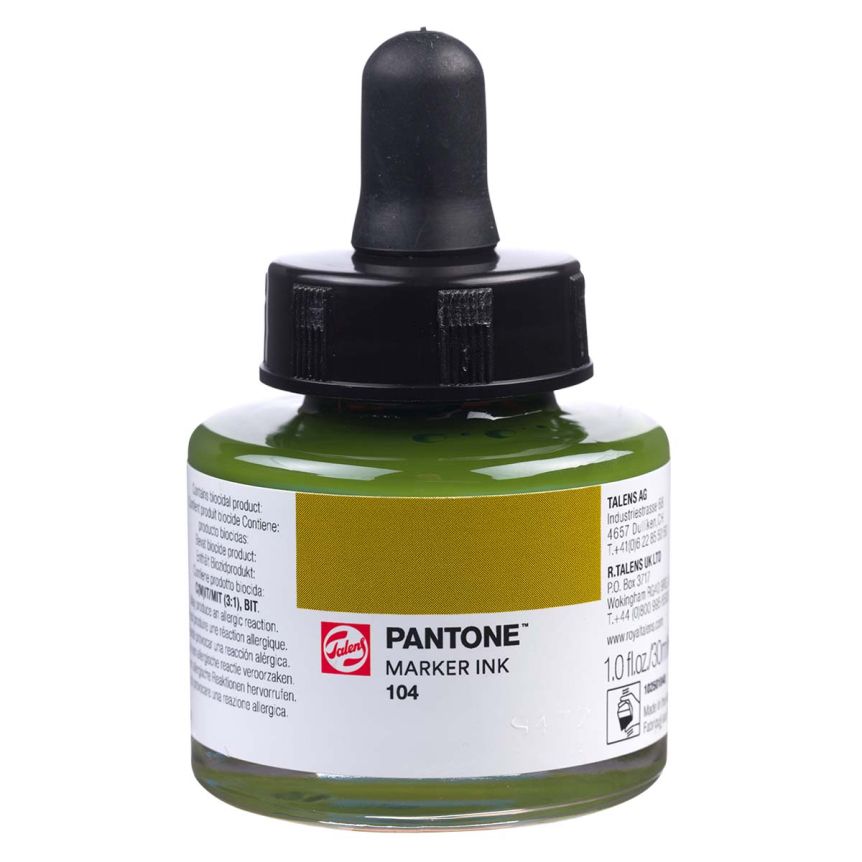 Pantone Marker Ink Bottle, #104 (30ml)