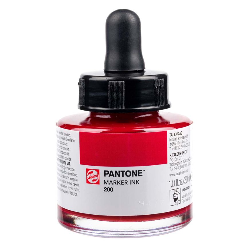 Pantone Marker Ink Bottle, #200 (30ml)