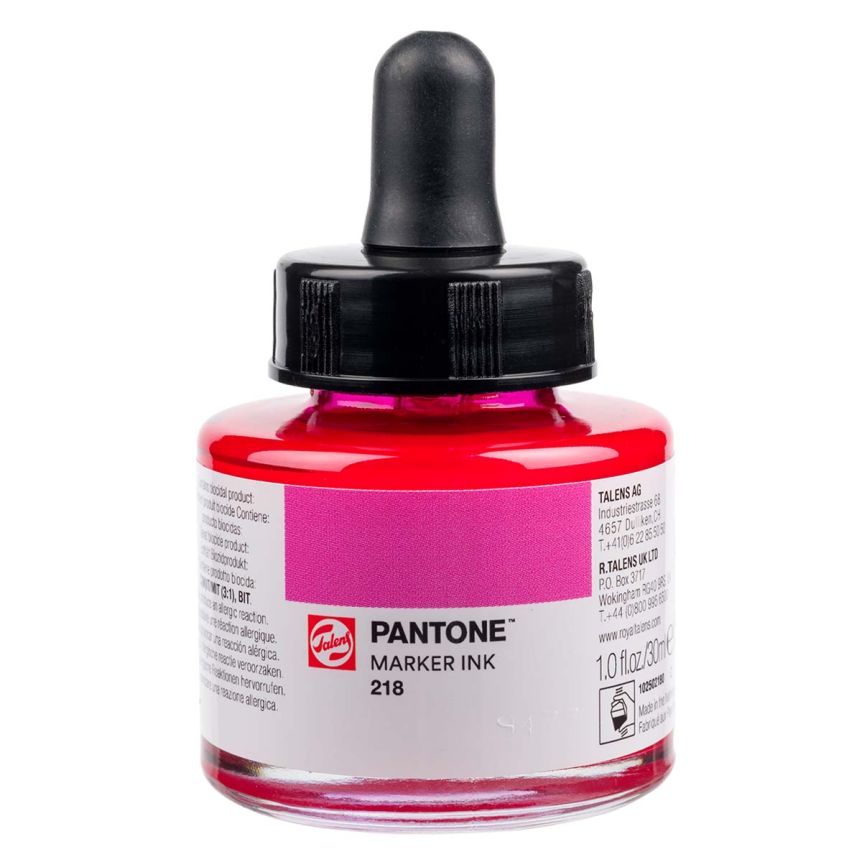 Pantone Marker Ink Bottle, #218 (30ml)