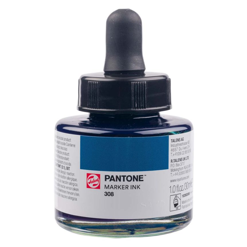 Pantone Marker Ink Bottle, #308 (30ml)