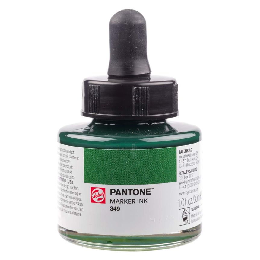 Pantone Marker Ink Bottle, #349 (30ml)
