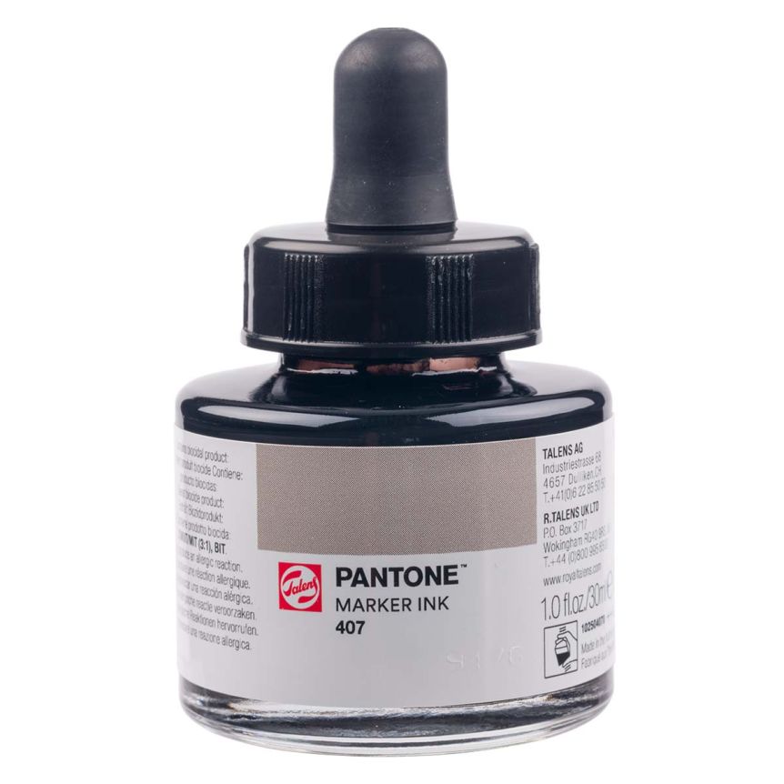 Pantone Marker Ink Bottle, #407 (30ml)