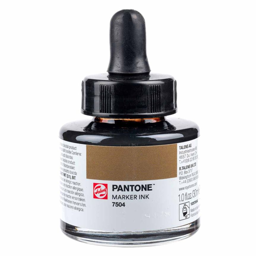 Pantone Marker Ink Bottle, #7504 (30ml)