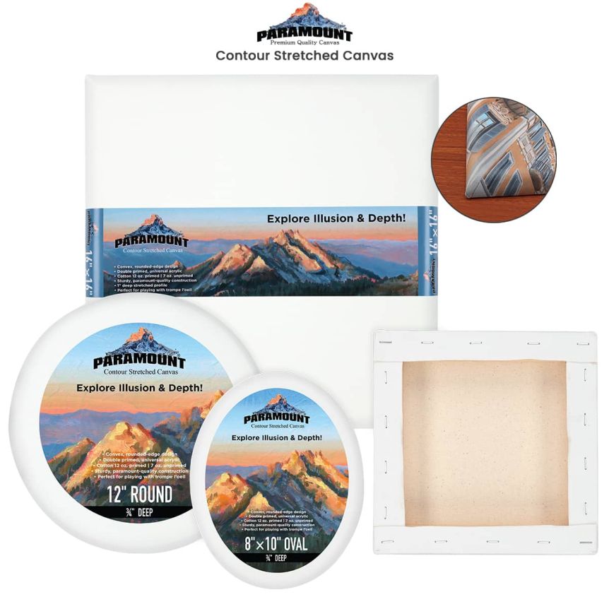 Paramount Contour Stretched Canvas