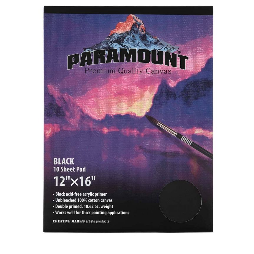 Paramount Black Canvas Pad    