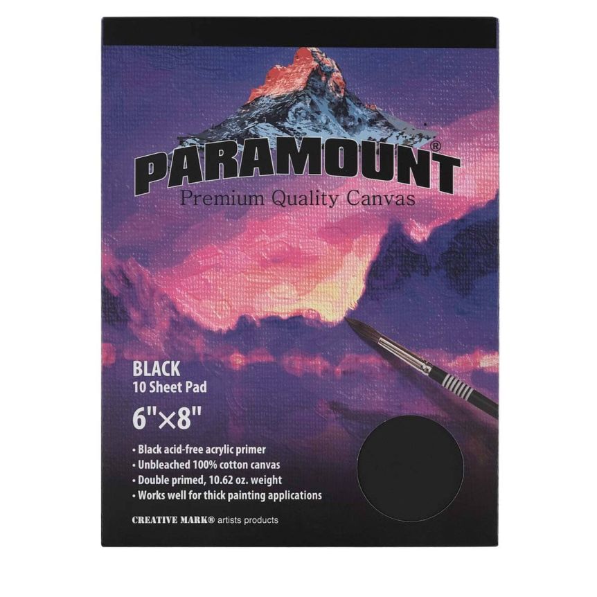 Paramount Black Canvas Pad