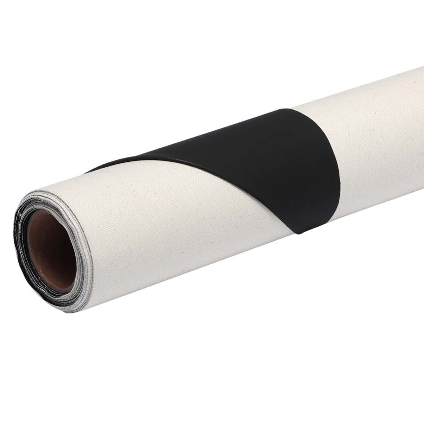 Paramount Primed Cotton Canvas Roll Black, 60" x 6 yds Jerry's Artarama