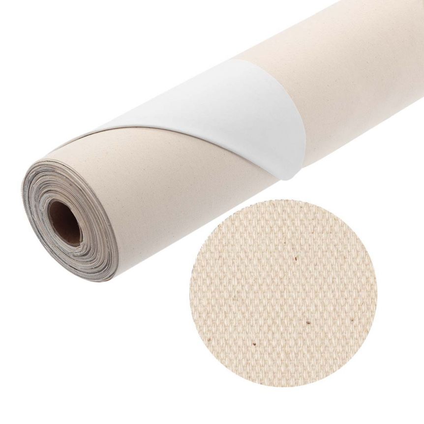 Paramount Cotton Canvas Roll, 84 x 30 Yards - 11oz Double Primed Roll