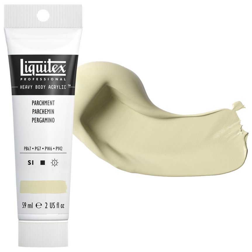 Liquitex Heavy Body Acrylic - Parchment, 2oz Tube