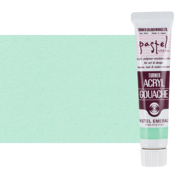 Turner Artist Acryl Gouache - Pastel Emerald, 20ml