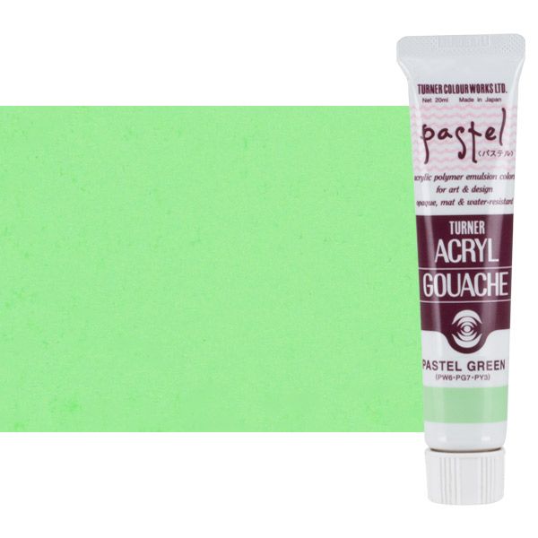 Turner Artist Acryl Gouache - Pastel Green, 20ml