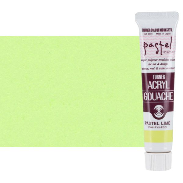 Turner Artist Acryl Gouache - Pastel Lime, 20ml