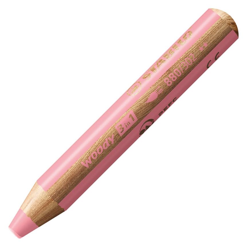 Stabilo Woody Colored Pencil, Pastel Pink
