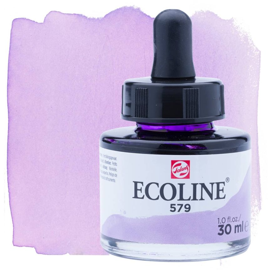 Ecoline Liquid Watercolor, Pastel Violet 30ml Pipette Jar