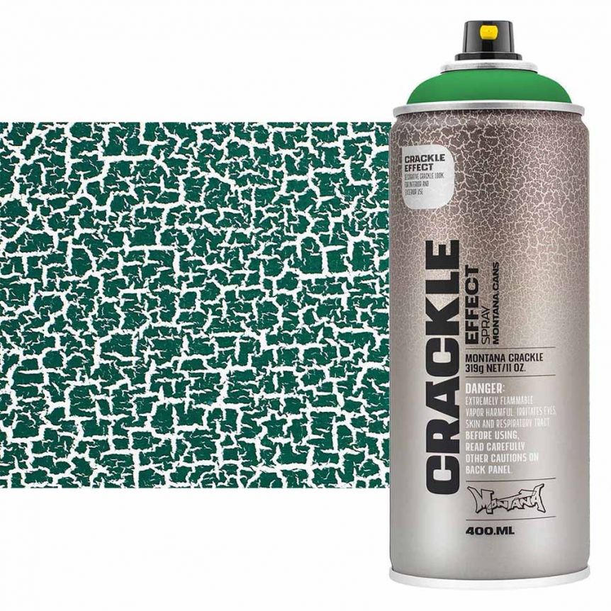 Montana Effect Spray Crackle - Green 400ml | Jerry's Artarama
