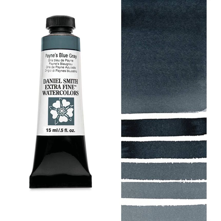 Daniel Smith Extra Fine Watercolor - Payne's Blue Gray, 15ml Tube