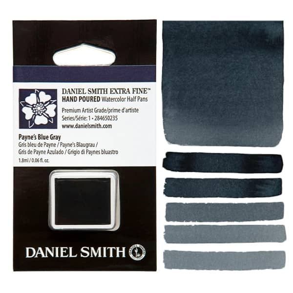 Daniel Smith Watercolor Half Pan Paynes Blue Gray