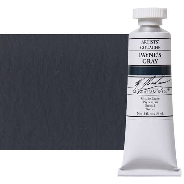 M. Graham Artists' Watercolor - Payne's Gray, 15 ml tube