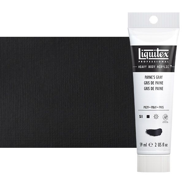 Liquitex Heavy Body Acrylic - Payne's Gray, 2oz Tube