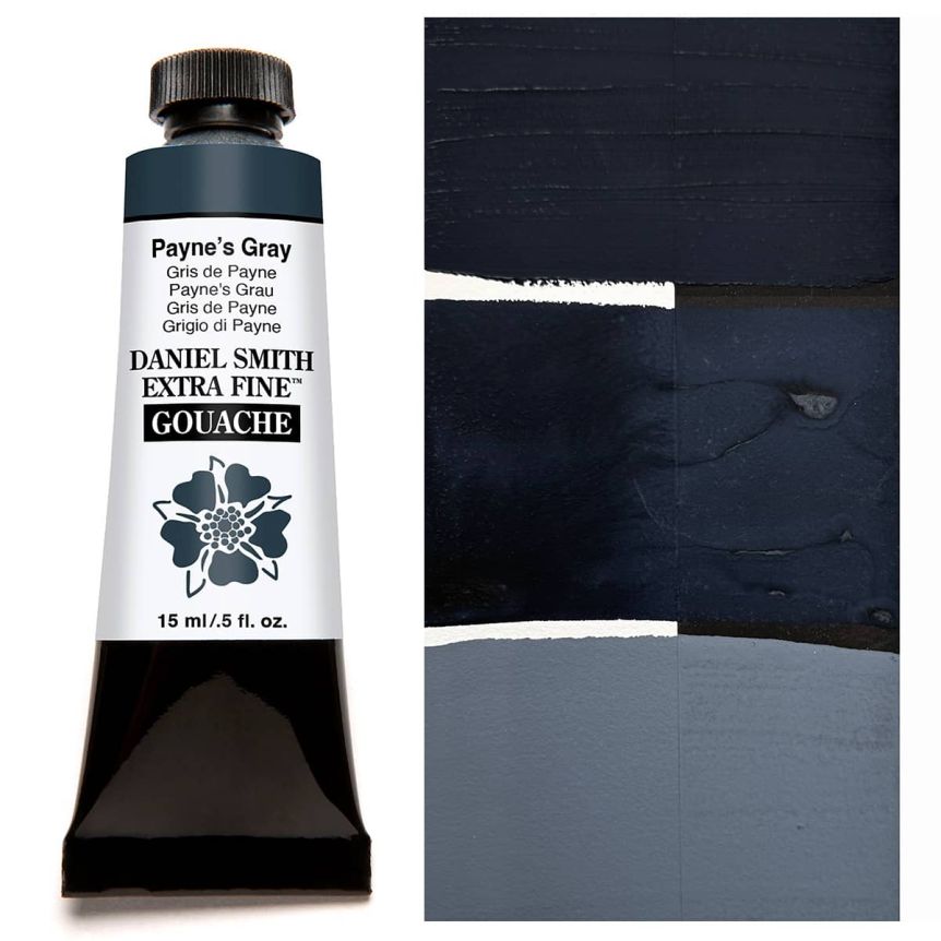 DANIEL SMITH Extra Fine GOUACHE Payne's Gray, 15ml Tube