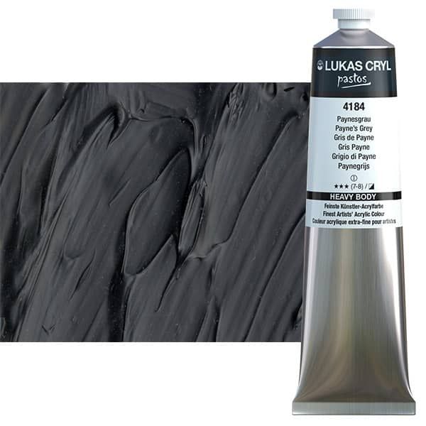 Payne's Grey 200ml LUKAS CRYL Pastos Acrylics