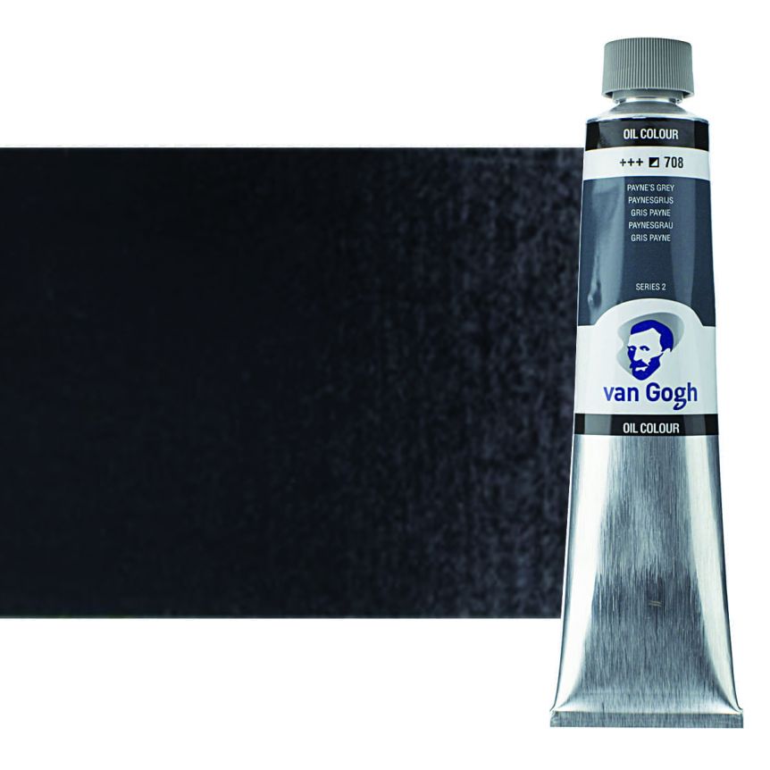 Van Gogh Oil Color, Payne's Grey 200ml Tube