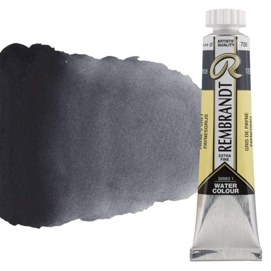 Rembrandt Extra-Fine Watercolor 20 ml Tube - Payne's Grey