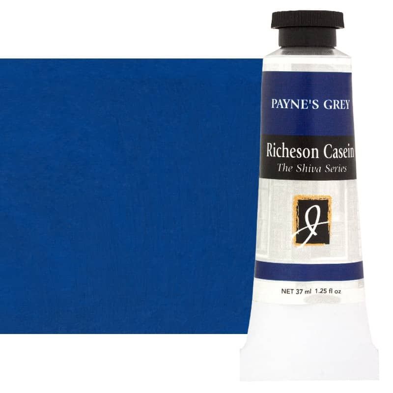 Shiva Signa-Sein Casein Color 37 ml Tube - Payne's Grey