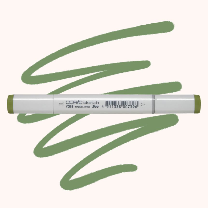 COPIC Sketch Marker YG63 - Pea Green