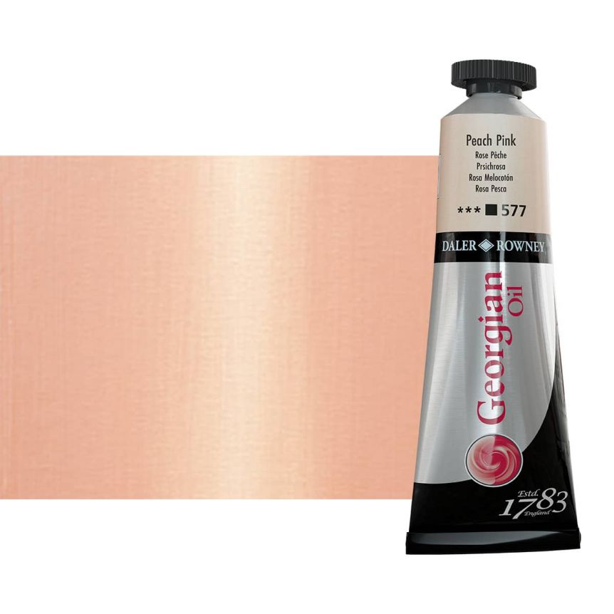 Daler-Rowney Georgian Oil Color 38ml Tube - Peach Pink