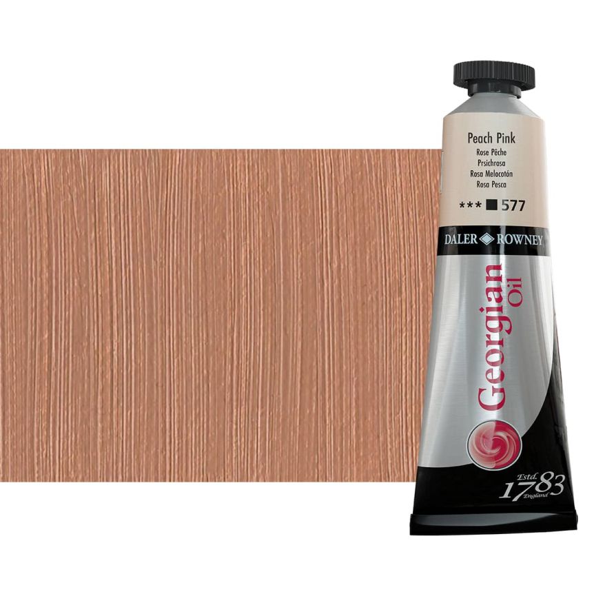 Daler-Rowney Georgian Oil Color 38ml Tube - Peach Pink