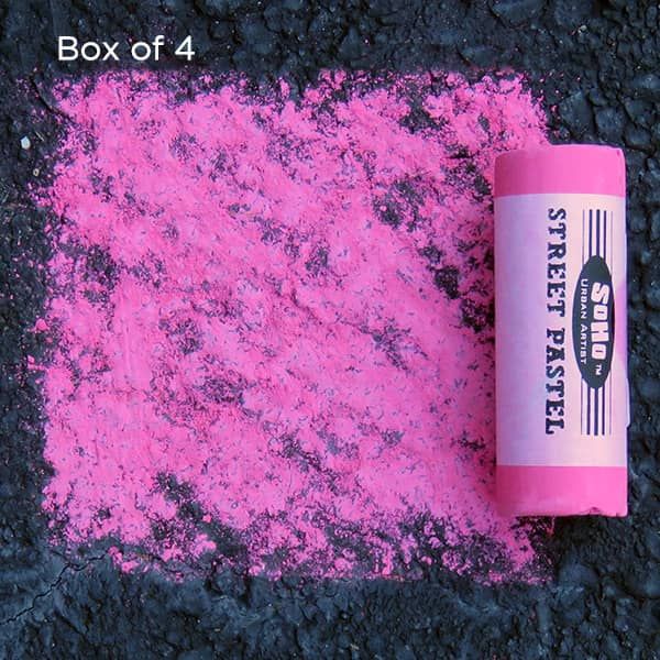 Box of 4 Soho Jumbo Street Pastels Peachblow