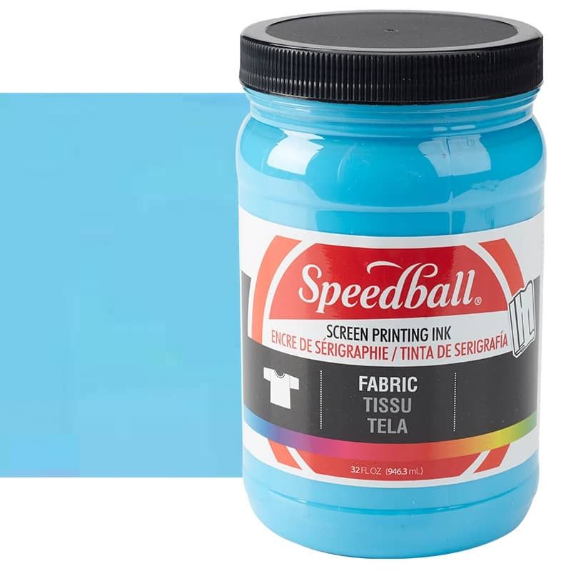 Speedball Fabric Screen Printing Ink 32 oz Jar Peacock Jerry's Artarama