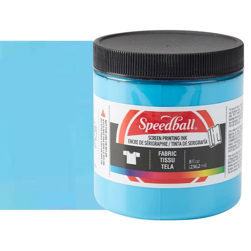 Speedball Fabric Screen Printing Ink 8 oz Jar - Peacock