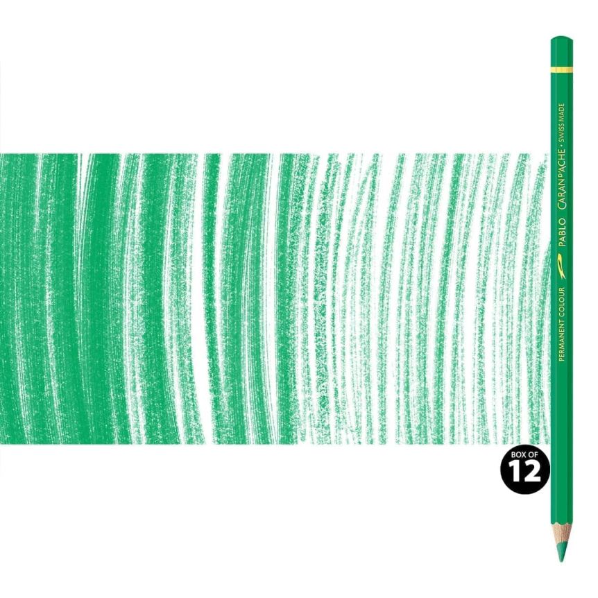 Caran d'Ache Pablo Pencils Set of 12 No. 460 - Peacock Green