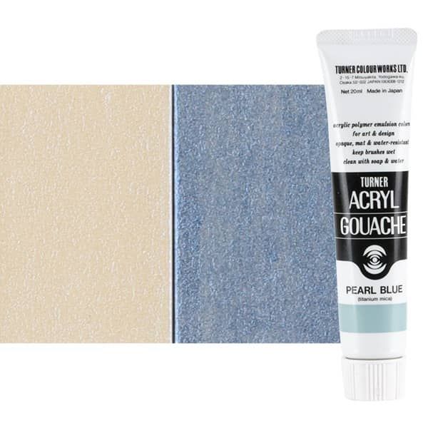 Turner Acryl Gouache 20ml Pearl Interference Blue