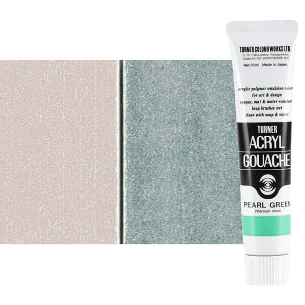 Turner Acryl Gouache 20ml Pearl Interference Green