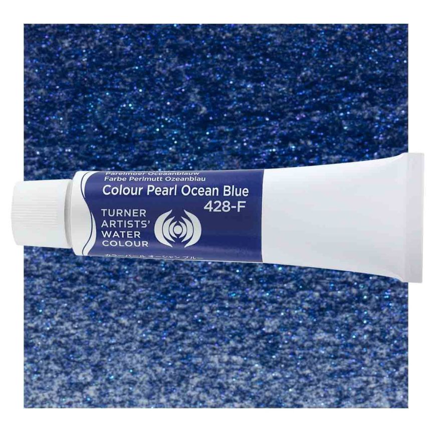 Turner Professional Watercolor - Pearl Ocean Blue, 15ml Tube