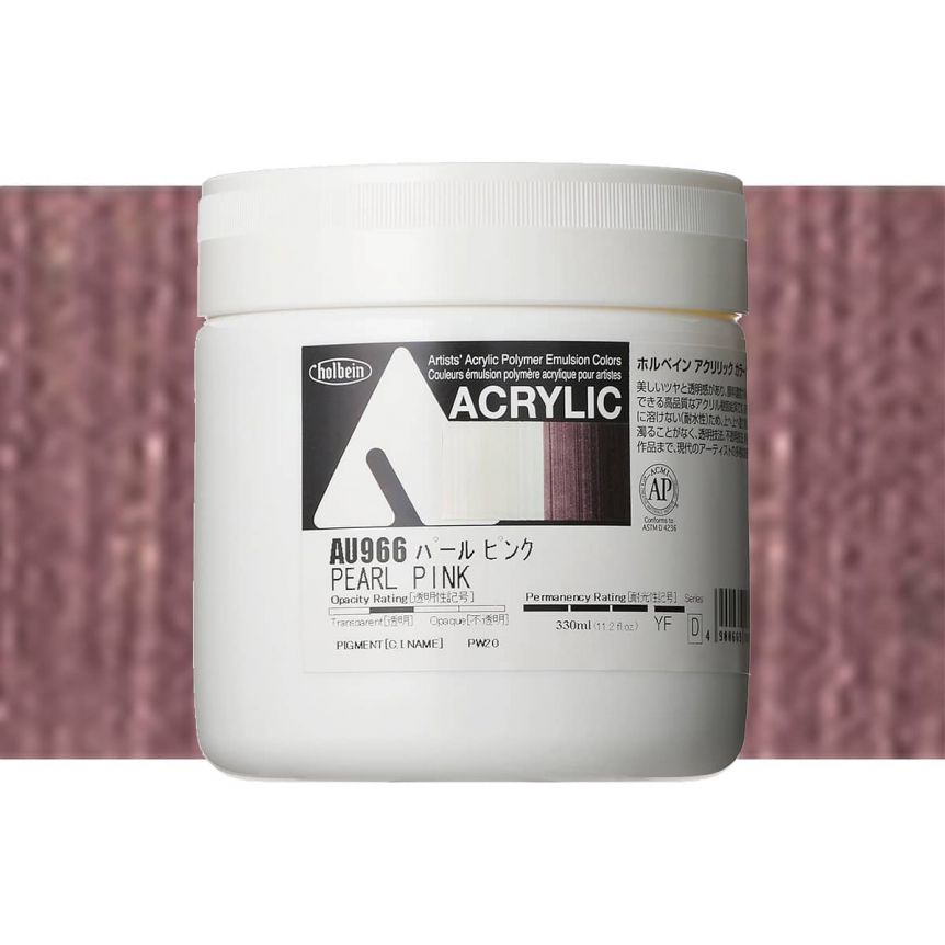 Holbein Heavy Body Acrylic 330ml Pearl Pink