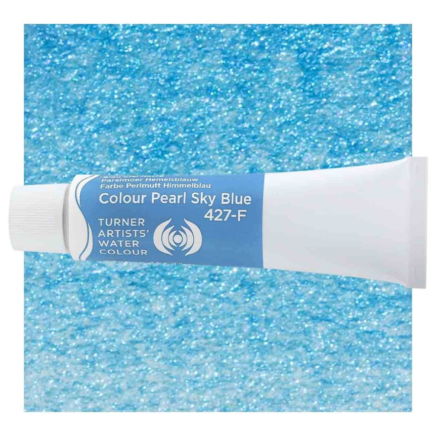 Turner Professional Watercolor - Pearl Sky Blue, 15ml Tube