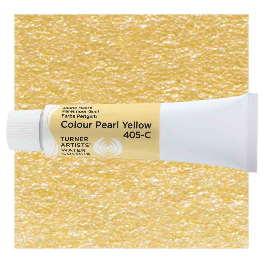 Turner Professional Watercolor - Pearl Yellow, 15ml Tube