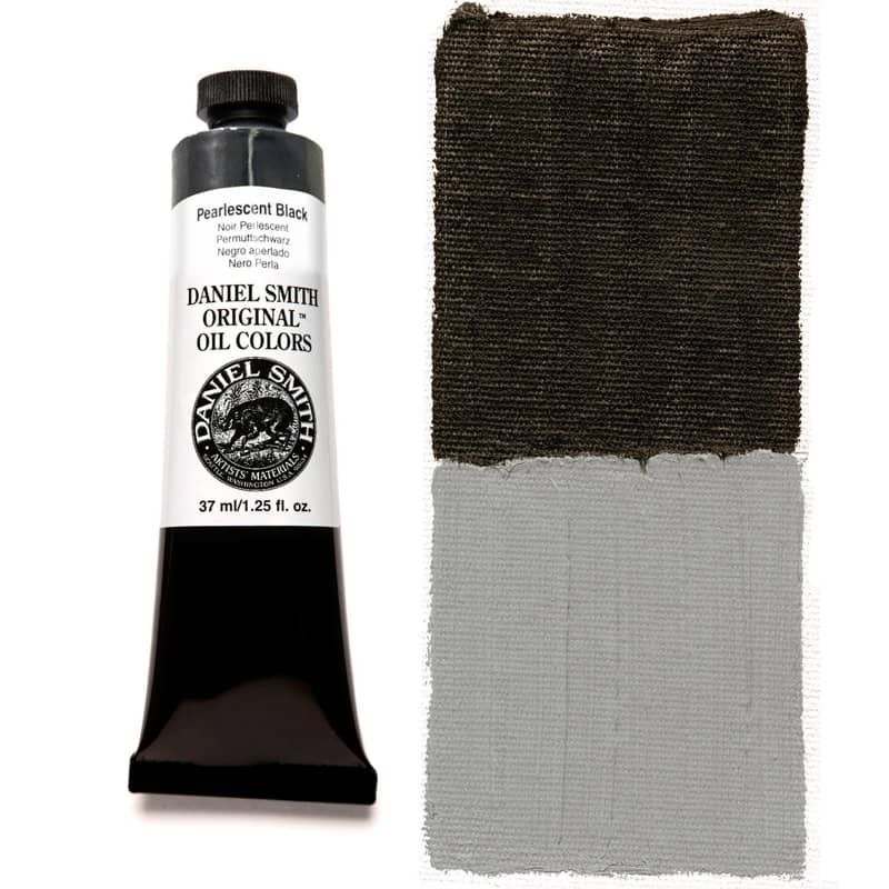 Daniel Smith Oil Colors 37ml Pearlescent Black