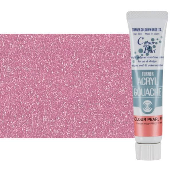 Turner Acryl Gouache 20ml Pearlescent Pink