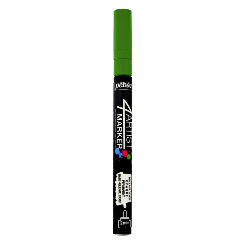 Pebeo 4Artist Marker Dark Green Fine Bullet Nib 2 mm
