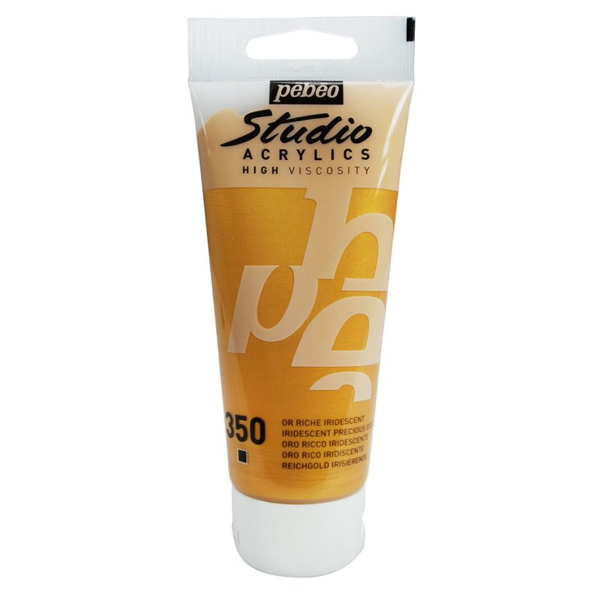 Pebeo : High Viscosity : Studio Acrylic Paint : 100ml : Fluorescent Pink -  Pebeo : Studio Acrylic - Pebeo - Brands