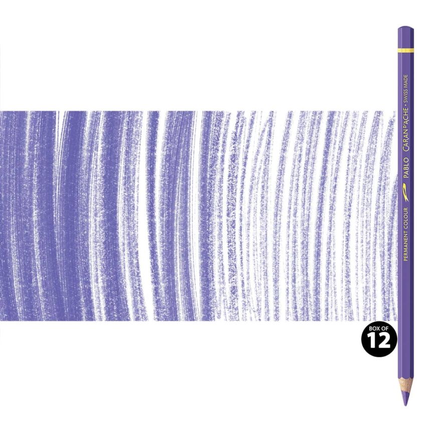 Caran d'Ache Pablo Pencils Set of 12 No. 131 - Periwinkle Blue