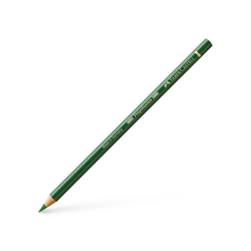 Faber-Castell Polychromos Pencil, No. 167 - Permanent Green Olive