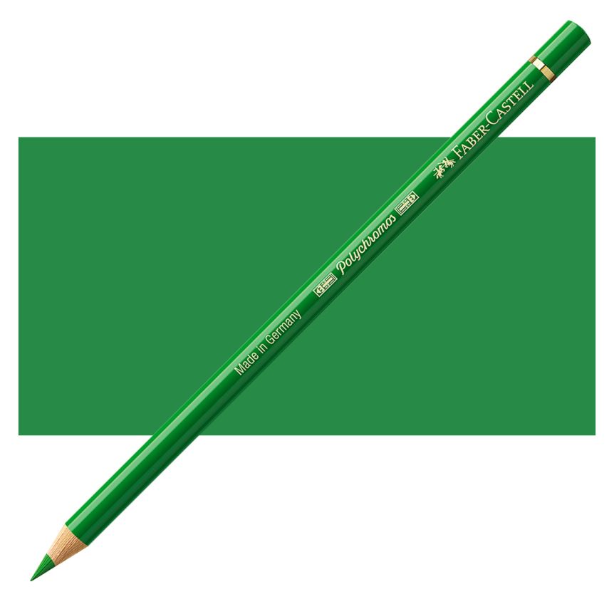 Faber-Castell Polychromos Pencil, No. 266 - Permanent Green