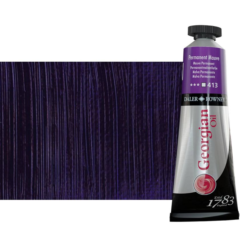 Daler-Rowney Georgian Oil Color 38ml Tube - Permanent Mauve