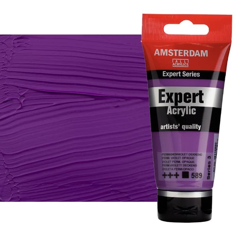 Amsterdam Expert Acrylic Permanent Violet Opaque 75 ml 